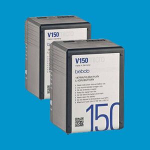 2 V-Lock Battery Kit – Bebob V150 Micro - Alias Hire - London