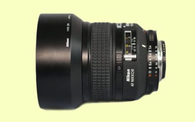 Nikon AF Nikkor 85mm 1:1.4 D Lens
